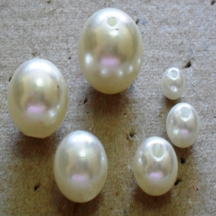 Perla suelta perlada 5 mm x 250 gs