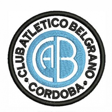 Escudo bordado belgrano chico x 4unid