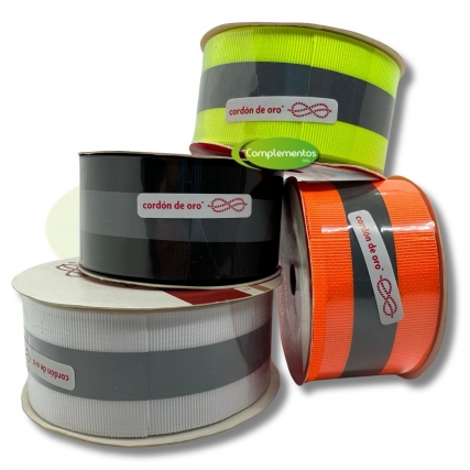 Cinta reflectiva 39 mm x 10 mts