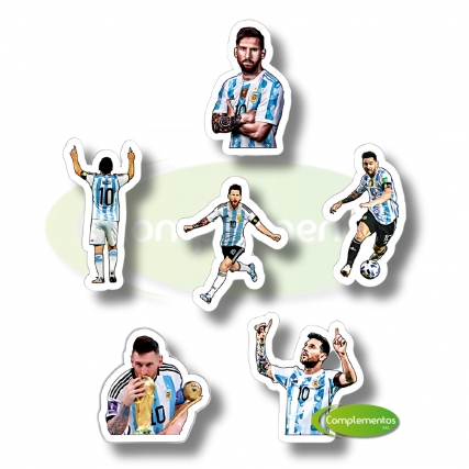 Aplicacion estamp. deport. arg. gde x 6 
